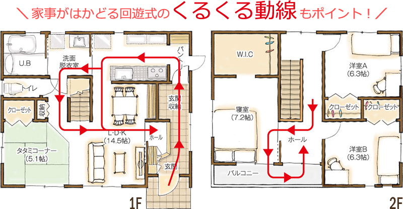 ママ楽の家 宮城 新築戸建 家づくりで家事を楽に パルコホーム宮城 仙台 石巻 大崎 栗原 仙南 柴田 注文住宅自由設計